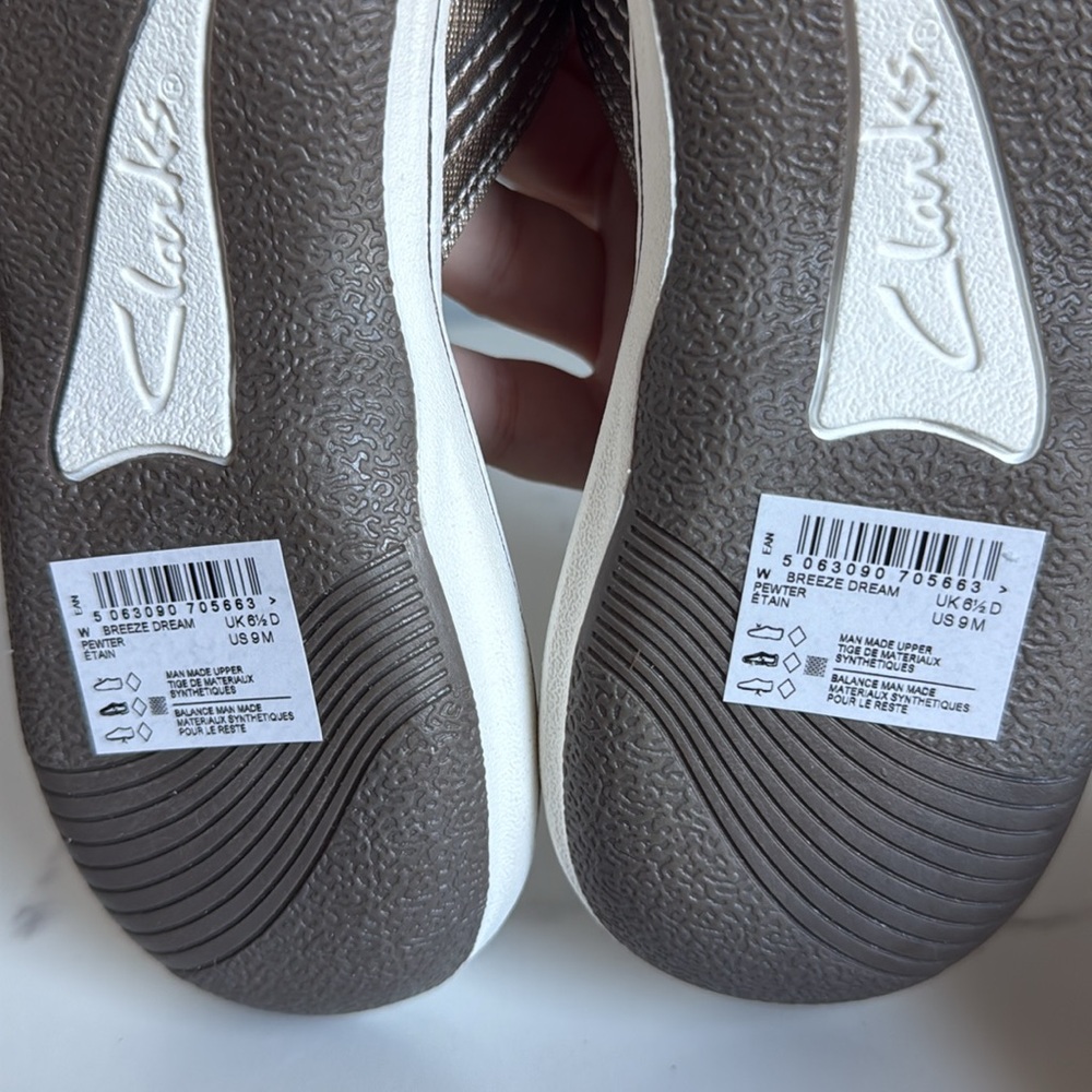 Clarks Women's Cloudsteppers Bronze Sandals - Picture 7 of 7